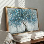 ARPEOTCY 3D Textured Large Framed Canvas Wall Art Prints, Abstract Modern Hand-P... - Image 9