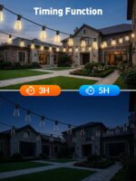 65ft-Solar-String-Lights-Outdoor-Waterproof-Solor-Powered-Patio-Light-Hanging-Ou... - Image 4