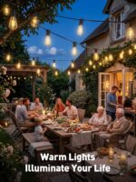 65ft-Solar-String-Lights-Outdoor-Waterproof-Solor-Powered-Patio-Light-Hanging-Ou... - Image 6