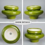 Ceramic Planters for Indoor Plants 11 Inch - Bonsai Plant Pots Outdoor, Large Pl... - Image 7