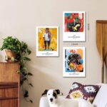 Eysintum Modern Graffiti Wall Art Set of 3, Abstract Street Art Canvas Prints, V... - Image 3
