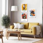 Eysintum Modern Graffiti Wall Art Set of 3, Abstract Street Art Canvas Prints, V... - Image 5