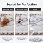 14" x 10" Large Genuine Calacatta Viola Scalloped Marble Tray, Pre-Sealed for St... - Image 4