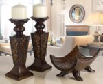 Creative Scents Schonwerk Brown Decorative Bowl for Home Decor - Dining Room Cen... - Image 4
