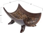 Creative Scents Schonwerk Brown Decorative Bowl for Home Decor - Dining Room Cen... - Image 6
