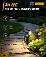 All-in-One LED Low Voltage Landscape Lighting Kit, 12-Pack Landscape Lights with... - Image 5