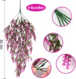 RECUTMS Artificial Hanging Plants, Faux Hanging Plants UV Resistant Home Decor F... - Image 3