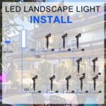 E ENERGETIC LIGHTING LED Landscape Lights with Connectors, 12V Low Voltage, Warm... - Image 3
