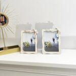 Elegant Butterfly Bow Ribbon-Shaped Metal Photo Frame, 3.5 * 5 in 5 * 7in,Decora... - Image 5