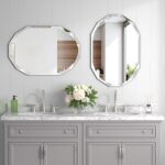 Silver Wall Mirror-Beveled Edge Frameless Mirror for Bathroom, Vanity, Bedroom, ... - Image 3