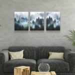DZRWUBHS Canvas Wall Art - Modern Family Decor For Living Room, Bedroom & Office... - Image 4