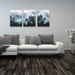 DZRWUBHS Canvas Wall Art - Modern Family Decor For Living Room, Bedroom & Office... - Image 5