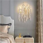 Postmodern Light Luxury Creative Crystal Branch Bedroom Living Room Background D... - Image 6