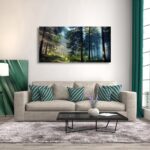 Tree Wall Art Canvas-Beautiful Landscape Wall Art for Living Room,Bedroom and Of... - Image 7
