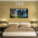 Tree Wall Art Canvas-Beautiful Landscape Wall Art for Living Room,Bedroom and Of... - Image 8