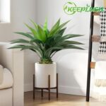 Artificial Agave Plant 2ft - 24" Large Fake Aloe Vera Plants Indoor with Fake Gr... - Image 4