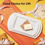 LIFVER Extra Large Serving Platters, 16"/14"/12" Ceramic Rectangle Serving Trays... - Image 8