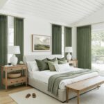 Custom 102 Inch Loden Pinch Pleated Curtains for Office Panels of 2, Memory Shap... - Image 6