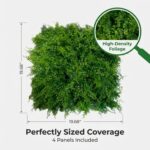 GreenSmart Premium Artificial Grass Wall Panels | Realistic Plant Greenery Priva... - Image 4