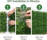GreenSmart Premium Artificial Grass Wall Panels | Realistic Plant Greenery Priva... - Image 6