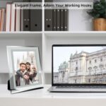 Vienrose 5x7 Picture Frame Set of 2, Clear Glass Photo Frames with Silver Edge, ... - Image 4