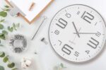 Bernhard Products Silver Wall Clock 12 Inch Silent Non-Ticking Quality Quartz Ba... - Image 6