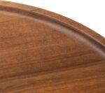 Round Wood Tray, Acacia Wooden Decorative Serving Tray for Coffee Table and Home... - Image 4