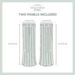 Exclusive Home Curtains - EH7934-04 2-96G Chatra Faux Silk Window Curtain Panel ... - Image 5
