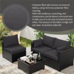 8p Outdoor Cushion Slipcovers Outdoor Patio Cushions Covers Replacement Waterpro... - Image 4