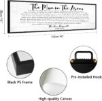 The Man In The Arena Wall Art: 40x15 Inch Inspirational Quotes Wall Decor, Motiv... - Image 3