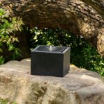 12.79” H Outdoor Water Fountain Made with Eco-Friendly Recyclable Materials, Pol... - Image 3