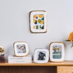 4x6 Picture Frame, Ornate Photo Frame White & Gold, Hand-Crafted Resin Table Top... - Image 6
