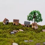 Fairy Miniature Tiny Thatched Cottage, Stone House, Terrarium Accessories, Mini ... - Image 4
