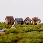 Fairy Miniature Tiny Thatched Cottage, Stone House, Terrarium Accessories, Mini ... - Image 5