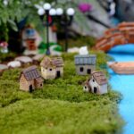 Fairy Miniature Tiny Thatched Cottage, Stone House, Terrarium Accessories, Mini ... - Image 6