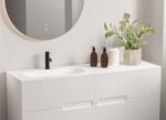 AlphaAcc 12.6" Artificial Plant Eucalyptus in White Embossed Ceramic Pot Lifelik... - Image 7