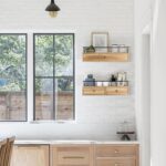 dreampossible 2-Pack Rustic Floating Shelves with Drawer, Wall Mounted Bathroom ... - Image 6