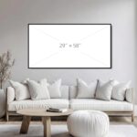 Large Framed Wall Art for Living Room, Modern Abstract Woman Canvas Painting wit... - Image 4