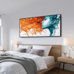 Large Framed Wall Art for Living Room, Modern Abstract Woman Canvas Painting wit... - Image 6