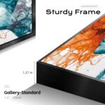Large Framed Wall Art for Living Room, Modern Abstract Woman Canvas Painting wit... - Image 7