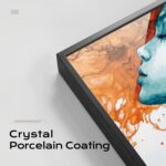 Large Framed Wall Art for Living Room, Modern Abstract Woman Canvas Painting wit... - Image 8