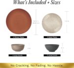 Sango Siterra Painter's Palette 16-Piece Stoneware Dinnerware Set - Service for ... - Image 3