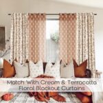 Boho Curtains 84 Inch Length 2 Panels Set for Bedroom,Vintage Floral Rustic Bohe... - Image 3