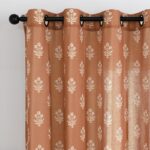 Boho Curtains 84 Inch Length 2 Panels Set for Bedroom,Vintage Floral Rustic Bohe... - Image 7
