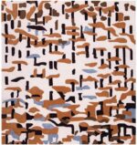 Modern Wool Area Rug - Contemporary Abstract Geometric Design, Thick & Soft Luxu... - Image 3