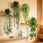LumBelle 4 Pack Artificial Plants Wall Hanging Fake Plants Indoor for Shelf Boho... - Image 6
