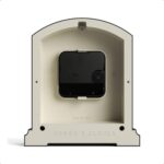 JONES CLOCKS® Tavern Mantel Clock | Small Modern Arch top Design | Asparagus Gre... - Image 5