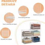 5-Tier Stackable Closet Organizers and Storage Baskets, Closet Shelf Organizer, ... - Image 5