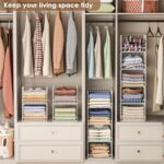 5-Tier Stackable Closet Organizers and Storage Baskets, Closet Shelf Organizer, ... - Image 7