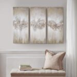 Madison Park Wall Art Living Room Décor - Embellished Hand Painted Canvas, Home ... - Image 3